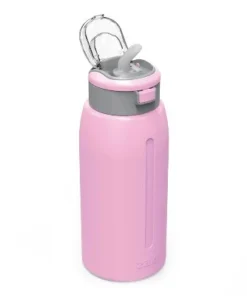 Zak Designs Zak Genesis 24 32 64 oz. Stainless Steel Water Bottle Flex Slip Double Wall Vacuum BPA Free -Water Bottles Shop unnamed file 3600