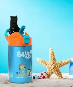 Bluey 14oz Stainless Steel Double Wall Valiant Bottle - Zak Designs -Water Bottles Shop unnamed file 3701