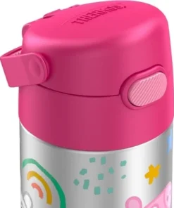 Thermos 12oz FUNtainer Water Bottle with Bail Handle - Pink Peppa Pig -Water Bottles Shop unnamed file 3706