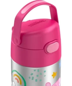 Thermos 12oz FUNtainer Water Bottle with Bail Handle - Pink Peppa Pig -Water Bottles Shop unnamed file 3707
