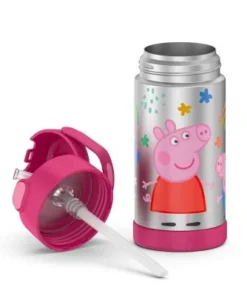 Thermos 12oz FUNtainer Water Bottle with Bail Handle - Pink Peppa Pig -Water Bottles Shop unnamed file 3709