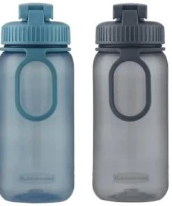 Rubbermaid Essentials Plastic Water Bottle with Chug and Sip Lid 2pk Gray/pink -Water Bottles Shop unnamed file 3738