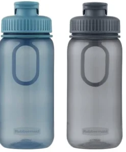 Rubbermaid Essentials Plastic Water Bottle with Chug and Sip Lid 2pk Gray/pink -Water Bottles Shop unnamed file 3739