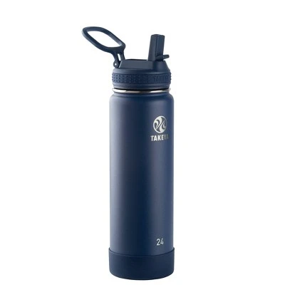 Takeya 24oz Actives Insulated Stainless Steel Water Bottle with Straw Lid Mint 12 Takeya 24oz Actives Insulated Stainless Steel Water Bottle with Straw Lid Mint - Image 10