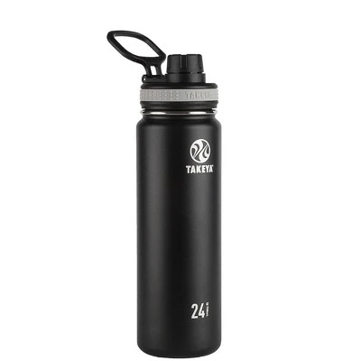 Takeya 24oz Originals Insulated Stainless Steel Water Bottle with Spout Lid White 6 Takeya 24oz Originals Insulated Stainless Steel Water Bottle with Spout Lid White - Image 4