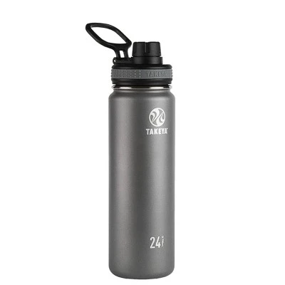 Takeya 24oz Originals Insulated Stainless Steel Water Bottle with Spout Lid White 9 Takeya 24oz Originals Insulated Stainless Steel Water Bottle with Spout Lid White - Image 7