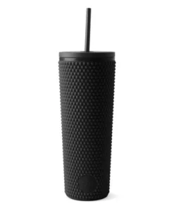 Simple Modern 24oz Classic Plastic Textured Tumbler with Straw 1 Tone Black Pebble -Water Bottles Shop unnamed file 388