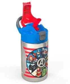 Marvel Avengers 14oz Stainless Steel Double Wall Valiant Bottle - Zak Designs 11 Marvel Avengers 14oz Stainless Steel Double Wall Valiant Bottle - Zak Designs -Water Bottles Shop unnamed file 3884
