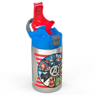 Marvel Avengers 14oz Stainless Steel Double Wall Valiant Bottle - Zak Designs 6 Marvel Avengers 14oz Stainless Steel Double Wall Valiant Bottle - Zak Designs - Image 4