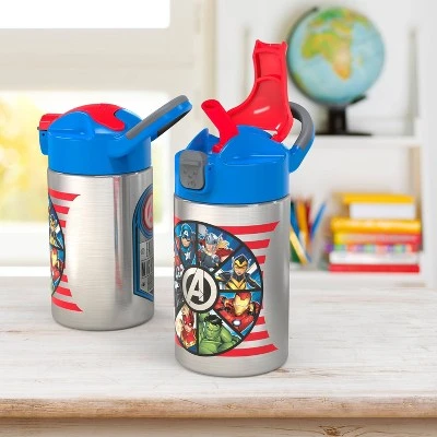 Marvel Avengers 14oz Stainless Steel Double Wall Valiant Bottle - Zak Designs 8 Marvel Avengers 14oz Stainless Steel Double Wall Valiant Bottle - Zak Designs - Image 6