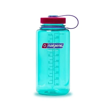 Nalgene 32oz Sustain Narrow Mouth Water Bottle Blue 5 Nalgene 32oz Sustain Narrow Mouth Water Bottle Blue - Image 3