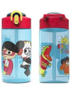 Zak Designs Kids 2-Piece 16 oz. Plastic Water Bottle Set Spout Covers Built-In Carrying Loops Leak-Proof BPA-Free 12 Zak Designs Kids 2-Piece 16 oz. Plastic Water Bottle Set Spout Covers Built-In Carrying Loops Leak-Proof BPA-Free -Water Bottles Shop unnamed file 4010