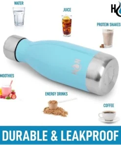 Hydration Nation Stainless Steel Water Bottle - Double Wall Insulated Metal Water Bottle For Hot & Cold Drinks -Water Bottles Shop unnamed file 4031