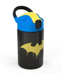 Batman 14oz Stainless Steel Double Wall Valiant Bottle - Zak Designs