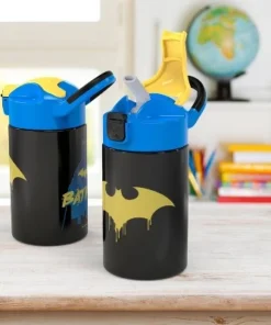 Batman 14oz Stainless Steel Double Wall Valiant Bottle - Zak Designs -Water Bottles Shop unnamed file 4053