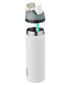 Owala Flip 24oz Stainless Steel Water Bottle - White