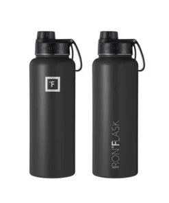 IRON FLASK 40oz Wide Mouth Sports Water Bottle - 3 Lids, Leak Proof, Double Walled Vacuum Insulated Midnight Black 9 IRON FLASK 40oz Wide Mouth Sports Water Bottle - 3 Lids, Leak Proof, Double Walled Vacuum Insulated Midnight Black -Water Bottles Shop unnamed file 4086