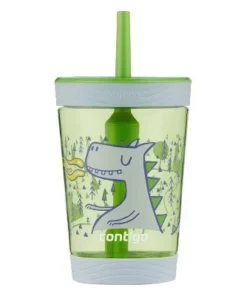 Contigo 14oz Plastic Spill-Proof Kids' Tumbler with Straw Dragon 10 Contigo 14oz Plastic Spill-Proof Kids' Tumbler with Straw Dragon -Water Bottles Shop unnamed file 414