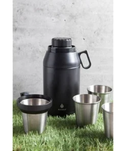 Manna 64oz Stack Growler Black -Water Bottles Shop unnamed file 4159