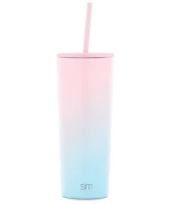 Simple Modern 24oz Classic Tumbler with Straw 2 Tone Ocean Geode -Water Bottles Shop unnamed file 423