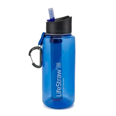 LifeStraw Go 34oz Water Bottle with Filter Dark Teal 8 LifeStraw Go 34oz Water Bottle with Filter Dark Teal - Image 6