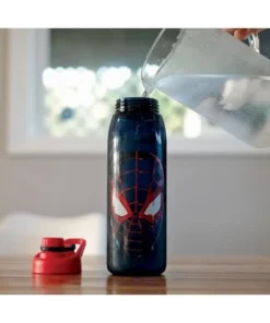 Silver Buffalo Marvel Spider-Man Miles Morales Plastic Water Bottle | Holds 28 Ounces 9 Silver Buffalo Marvel Spider-Man Miles Morales Plastic Water Bottle | Holds 28 Ounces -Water Bottles Shop unnamed file 4309