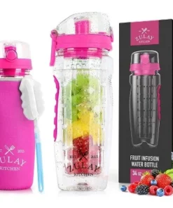 Zulay Kitchen Portable Water Bottle with Fruit Infuser for Healthy & Delicious Hydration 34oz with Insulation Sleeve 21 Zulay Kitchen Portable Water Bottle with Fruit Infuser for Healthy & Delicious Hydration 34oz with Insulation Sleeve -Water Bottles Shop unnamed file 4319