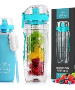 Zulay Kitchen Portable Water Bottle with Fruit Infuser for Healthy & Delicious Hydration 34oz with Insulation Sleeve 23 Zulay Kitchen Portable Water Bottle with Fruit Infuser for Healthy & Delicious Hydration 34oz with Insulation Sleeve -Water Bottles Shop unnamed file 4321