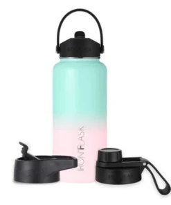 IRON FLASK 32oz Wide Mouth Sports Water Bottle - 3 Lids, Leak Proof, Double Walled Vacuum Insulated Bubble Gum -Water Bottles Shop unnamed file 4330