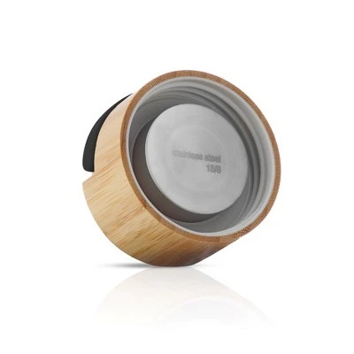 JoyJolt Glass Water Bottle with Carry Strap & Non Slip Silicone Sleeve - 20 oz - Black 6 JoyJolt Glass Water Bottle with Carry Strap & Non Slip Silicone Sleeve - 20 oz - Black - Image 4