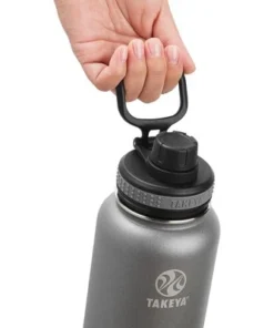 Takeya 32oz Originals Insulated Stainless Steel Water Bottle with Spout Lid - Graphite 8 Takeya 32oz Originals Insulated Stainless Steel Water Bottle with Spout Lid - Graphite -Water Bottles Shop unnamed file 4518