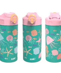 Zak Designs 14 oz Kids Water Bottle Stainless Steel Vacuum Insulated for Cold Drinks, Indoor/Outdoor -Water Bottles Shop unnamed file 4592