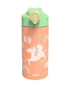 Zak Designs 14 oz Kids Water Bottle Stainless Steel Vacuum Insulated for Cold Drinks, Indoor/Outdoor -Water Bottles Shop unnamed file 4596