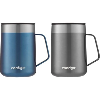 Contigo 14 oz. Streeterville Vacuum Insulated Stainless Steel Mug 2-Pack 5 Contigo 14 oz. Streeterville Vacuum Insulated Stainless Steel Mug 2-Pack - Image 3