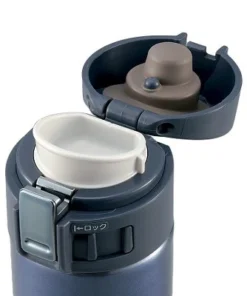 Zojirushi 12oz Stainless Steel Vacuum Insulated Mug with SlickSteel Interior - Smoky Blue