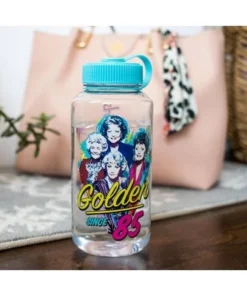 Just Funky The Golden Girls "Golden Since 85" Water Bottle | Holds 32 Ounces -Water Bottles Shop unnamed file 4771
