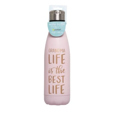 Pearhead Grandma Water Bottle - Pink 17oz 5 Pearhead Grandma Water Bottle - Pink 17oz - Image 3