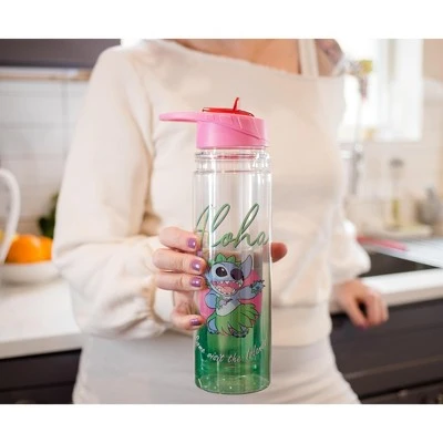 Disney Silver Buffalo Lilo & Stitch "Aloha" Double Wall Tritan Water Bottle | Holds 18 Ounces 5 Disney Silver Buffalo Lilo & Stitch "Aloha" Double Wall Tritan Water Bottle | Holds 18 Ounces - Image 3