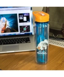 Surreal Entertainment Avatar: The Last Airbender Aang and Appa Water Bottle | Holds 16 Ounces -Water Bottles Shop unnamed file 4843