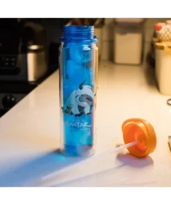 Surreal Entertainment Avatar: The Last Airbender Aang and Appa Water Bottle | Holds 16 Ounces -Water Bottles Shop unnamed file 4844