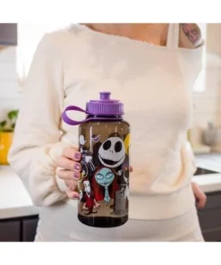 Silver Buffalo The Nightmare Before Christmas Plastic Water Bottle | Holds 34 Ounces 10 Silver Buffalo The Nightmare Before Christmas Plastic Water Bottle | Holds 34 Ounces -Water Bottles Shop unnamed file 4855