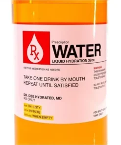 Just Funky Prescription Water 32oz Plastic Water Bottle w/ Lid -Water Bottles Shop unnamed file 4966