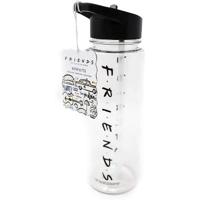 Friends Logo 23oz Plastic Water Bottle 3 Friends Logo 23oz Plastic Water Bottle
