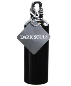 Nerd Block Dark Souls Warrior of Sunlight Logo Aluminum Water Bottle