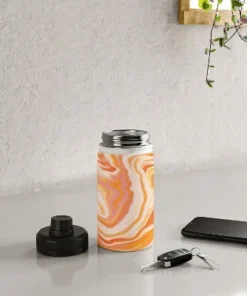 Sunshinecanteen Orange Marble Water Bottle - Society6 -Water Bottles Shop unnamed file 5188