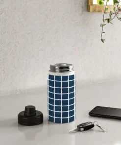 Avenie Grid Pattern Water Bottle - Society6 -Water Bottles Shop unnamed file 5192
