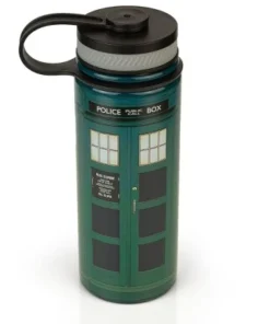 Underground Toys Seven20 Doctor Who 13th Doctor TARDIS Stainless Steel Water Bottle