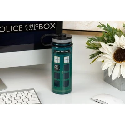 Underground Toys Seven20 Doctor Who 13th Doctor TARDIS Stainless Steel Water Bottle 6 Underground Toys Seven20 Doctor Who 13th Doctor TARDIS Stainless Steel Water Bottle - Image 4