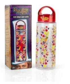 Crowded Coop, LLC Willy Wonka Fruit Infuser 16oz. Water Bottle -Water Bottles Shop unnamed file 5270