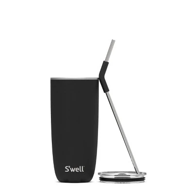 S'well 24oz Tumbler with Straw Teakwood 3 S'well 24oz Tumbler with Straw Teakwood